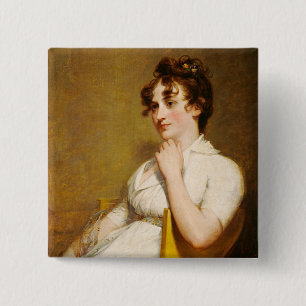 Badge Carré 5 Cm Nelly Grandgirl du président Washington