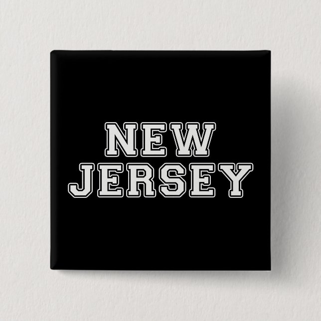 Badge Carré 5 Cm New Jersey (Devant)