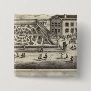 Badge Carré 5 Cm New Rio Vista, Académie