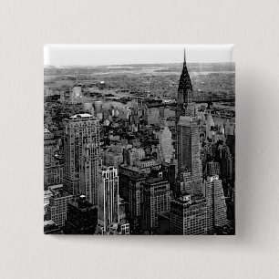 Badge Carré 5 Cm New York City