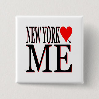 Badge Carré 5 Cm New York m'aime