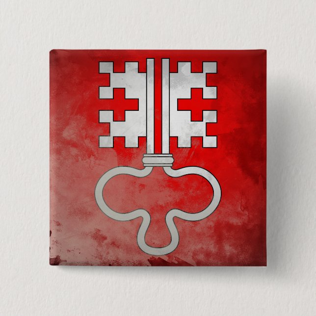Badge Carré 5 Cm Nidwalden (Devant)