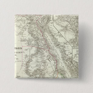 Badge Carré 5 Cm Nillander - Le Nil, Afrique