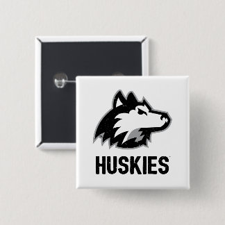 Badge Carré 5 Cm NIU Huskies en détresse