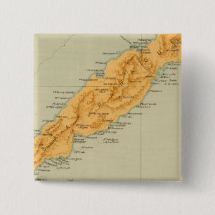 Badge Carré 5 Cm No 25 Sud du Paraguay, Balabac