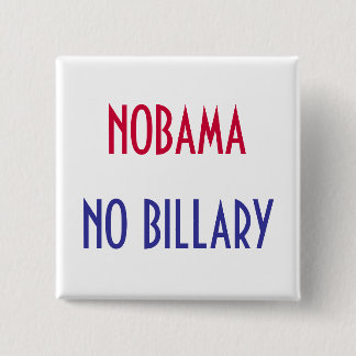 Badge Carré 5 Cm NOBAMA, AUCUN bouton de BILLARY