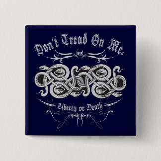 Badge Carré 5 Cm Noeud de serpent de DTOM