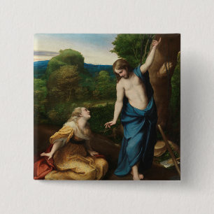 Badge Carré 5 Cm Noli je tangere