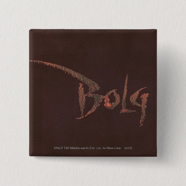 Badge Carré 5 Cm Nom du bloc (Devant)