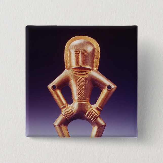 Badge Carré 5 Cm Nomade de cheval (Devant)