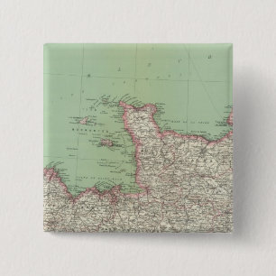 Badge Carré 5 Cm Nord de la France