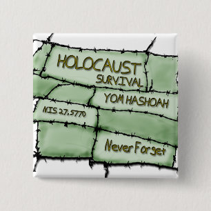 Badge Carré 5 Cm N'oubliez jamais