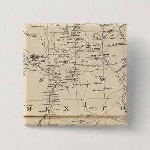 Badge Carré 5 Cm Nouveau-Mexique 3