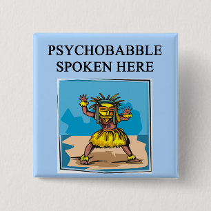 Badge Carré 5 Cm nouvelle conception de psychologie d'âge