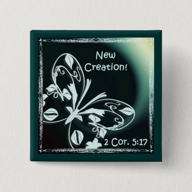 Badge Carré 5 Cm Nouvelle création (Devant)