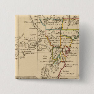 Badge Carré 5 Cm Nouvelle-Galles du Sud