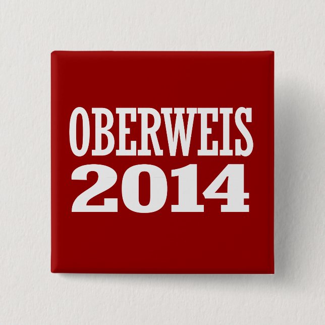 BADGE CARRÉ 5 CM OBERWEIS 2014 (Devant)