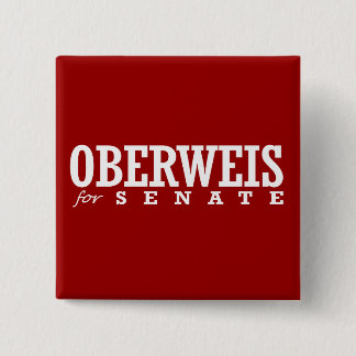 BADGE CARRÉ 5 CM OBERWEIS POUR LE SÉNAT 2014