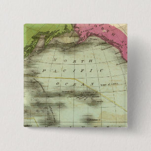 Badge Carré 5 Cm Océan Pacifique 6