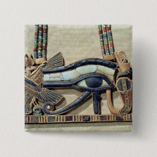 Badge Carré 5 Cm Oeil de Wedjet pectoral