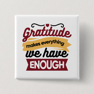 Badge Carré 5 Cm Œuvres d'art de foi et de gratitude – Chrétien ins