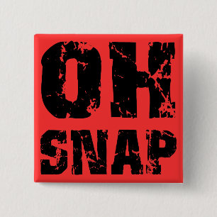 Badge Carré 5 Cm Oh rupture