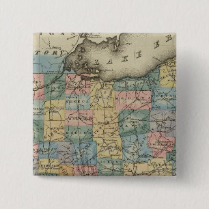Badge Carré 5 Cm Ohio 4