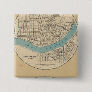 Badge Carré 5 Cm Ohio 6