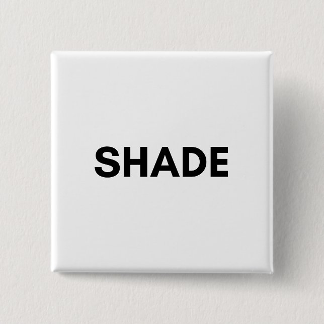 Badge Carré 5 Cm ombrage (Devant)