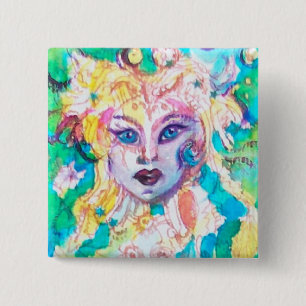 BADGE CARRÉ 5 CM ONGLET FAIRY GRAPE