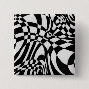 Badge Carré 5 Cm Optic #1 by Michael Moffa c1991