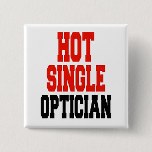 Badge Carré 5 Cm Opticien simple à chaud