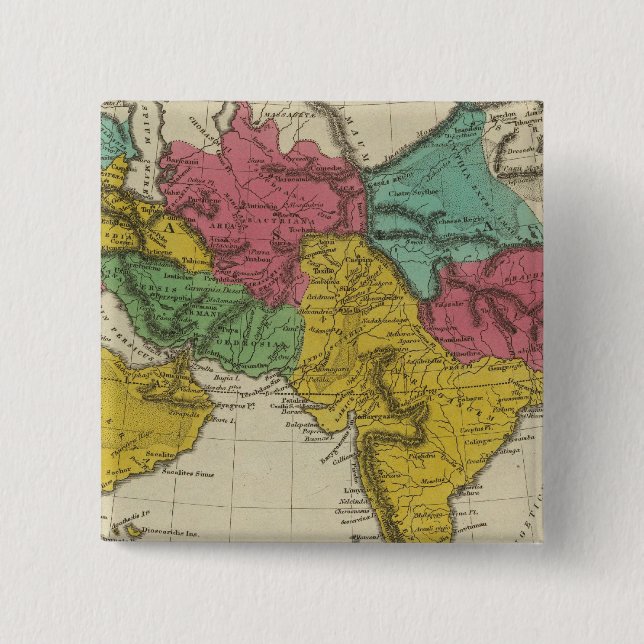 Badge Carré 5 Cm Orientis Tabula (Devant)