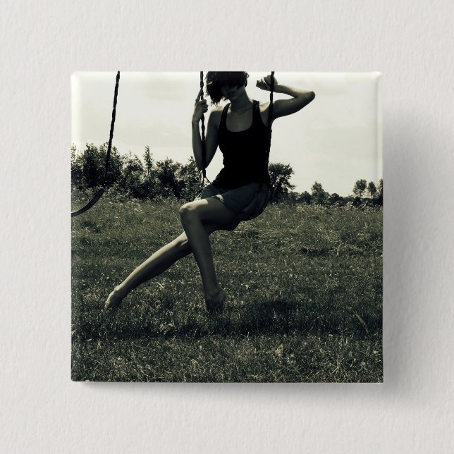 Badge Carré 5 Cm Oscillation (Devant)