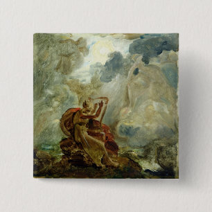 Badge Carré 5 Cm Ossian crée les spiritueux