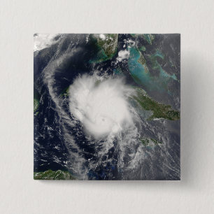 Badge Carré 5 Cm Ouragan Charley 2