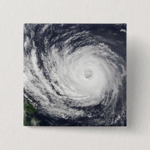 Badge Carré 5 Cm Ouragan Phanfone