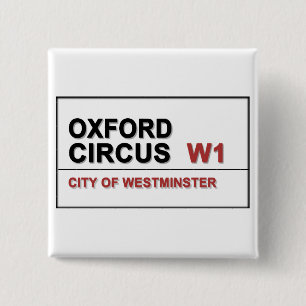 Badge Carré 5 Cm Oxford Circus