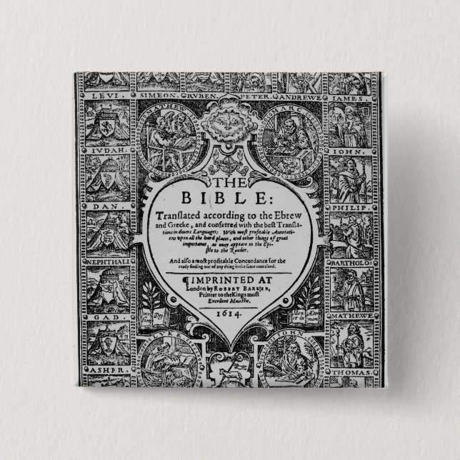 Badge Carré 5 Cm Page titre pour la traduction en anglais (Devant)