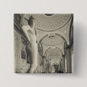 Badge Carré 5 Cm Palais d'Hiver et Musée de l'Ermitage