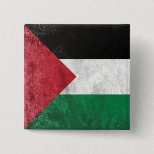 Badge Carré 5 Cm Palestine