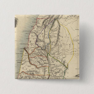 Badge Carré 5 Cm Palestine antique