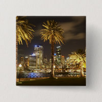 Palmiers et CBD à la nuit, Sydney, Nouvelle-Écosse