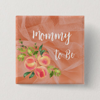 Badge Carré 5 Cm Paniers de Baby shower de cache - Pince de baby sh