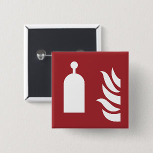 Badge Carré 5 Cm Panneau de sécurité de la station de déverrouillag