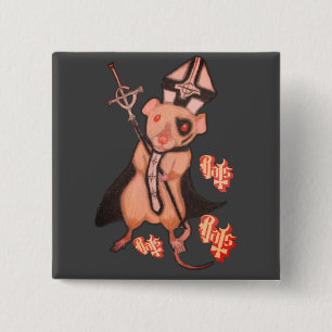 Badge Carré 5 Cm Papa Emerattus 2