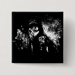 Badge Carré 5 Cm Paranoïa