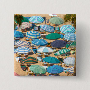 Badge Carré 5 Cm Parapluie 4