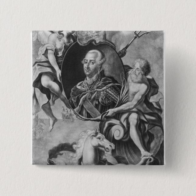 Badge Carré 5 Cm Pascal Paoli (Devant)