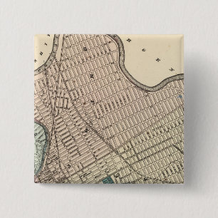 Badge Carré 5 Cm Paterson, New Jersey